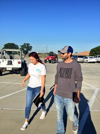 Dad Walks Girl to School 2